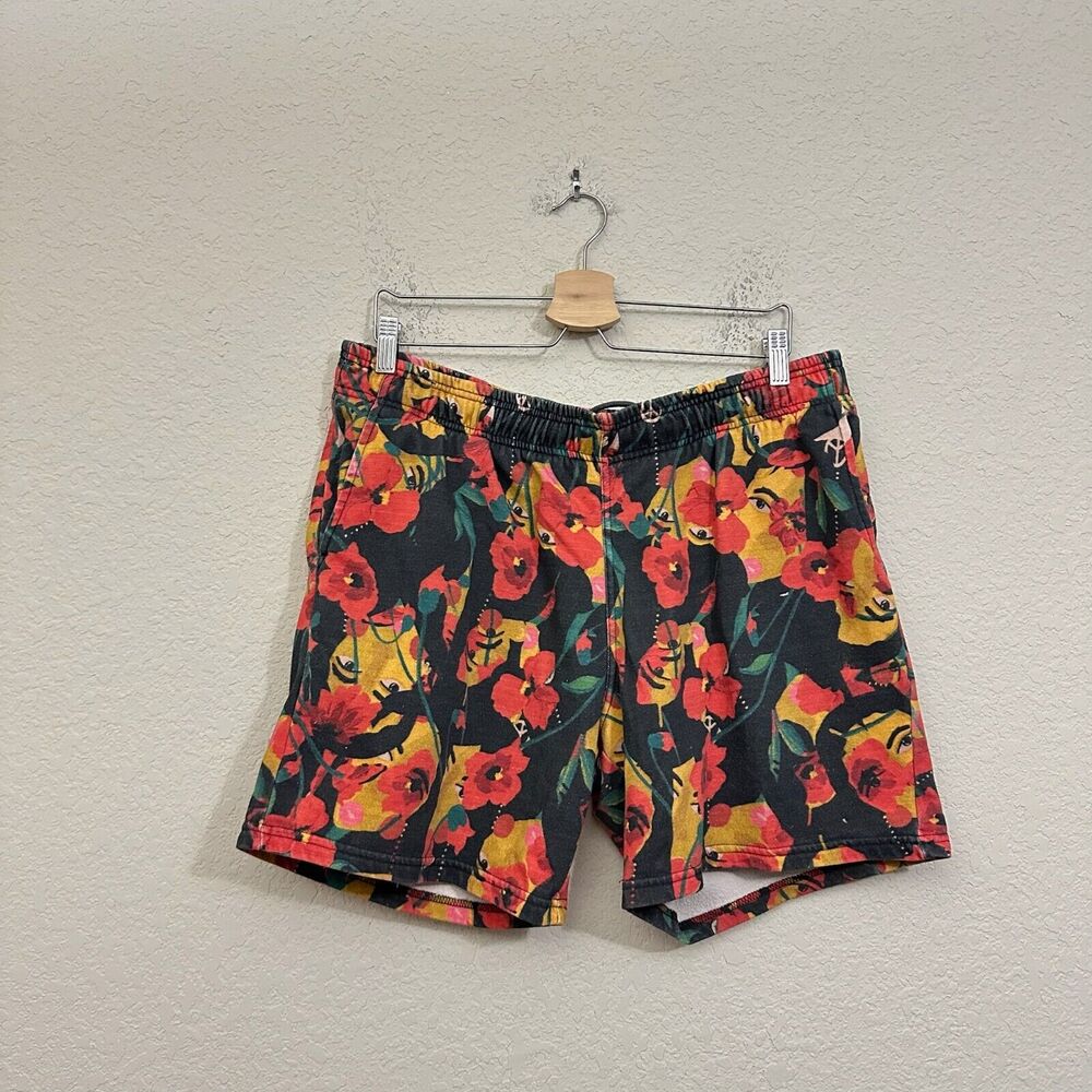 CRISTINA MARTINEZ for Nordstrom All-Over Print Shorts Colorful Pull-On